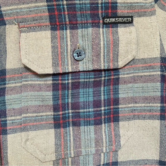 Quiksilver Surfer Skater Flannel Boy’s XL - Picture 6 of 8